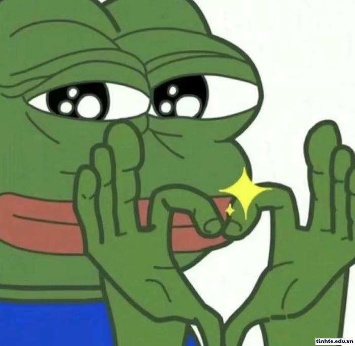 Meme ếch xanh đáng yêu